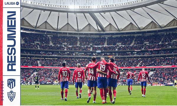 Las mejores acciones del Atlético de Madrid 2-1 Almería